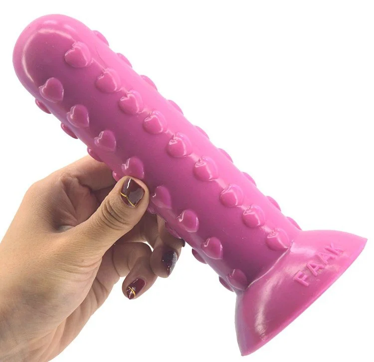 Heart Shape Sex Toys Woman Raised Dots Sexual Toys for Women Clitoris Stimulator g Spot Butt Plug Sex Toys Anal
