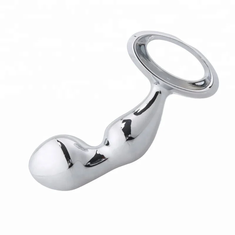 Male Anal Plug Stainless Steel Anal Hook Cock Ring Metal Anal Beads ButtPlug Anus Dilator Stimulator