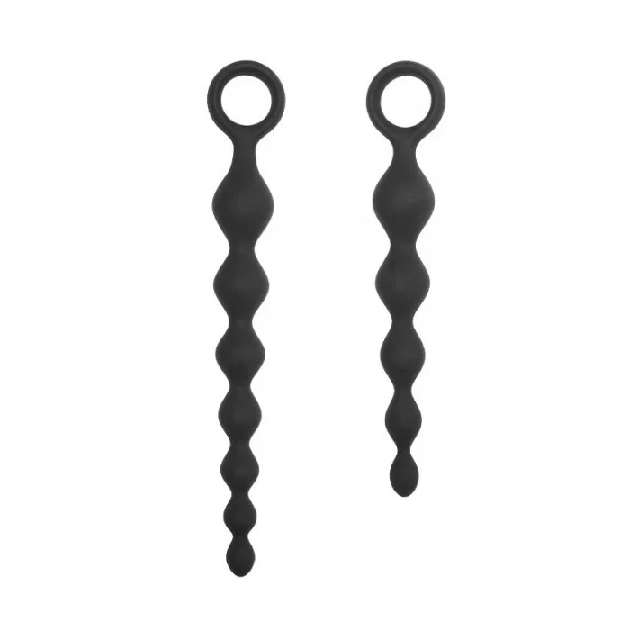 Manufacturer China Silicone Anal Beads Butt Plug Sex Toys for Men and Women