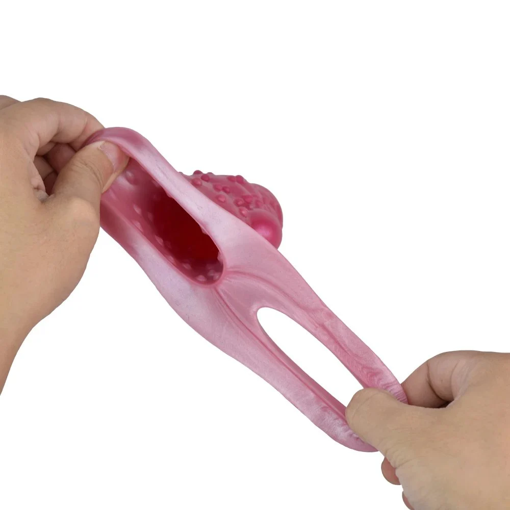 Soft Penis Sleeve Condom for Men G Point Stimulation Delay Ejaculation Penis Sleeve for Male