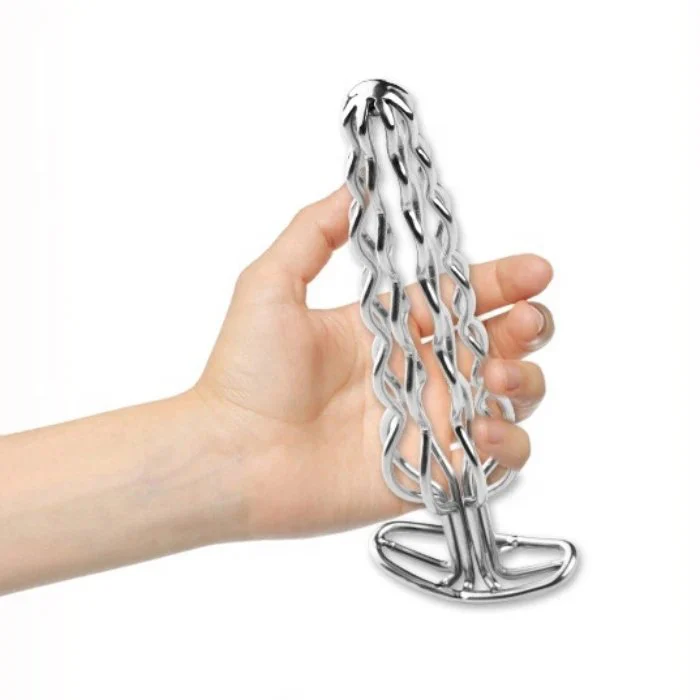 Metal Hollow Anal Expander Sex Toys for Couples Seeking Anal Enjoyment