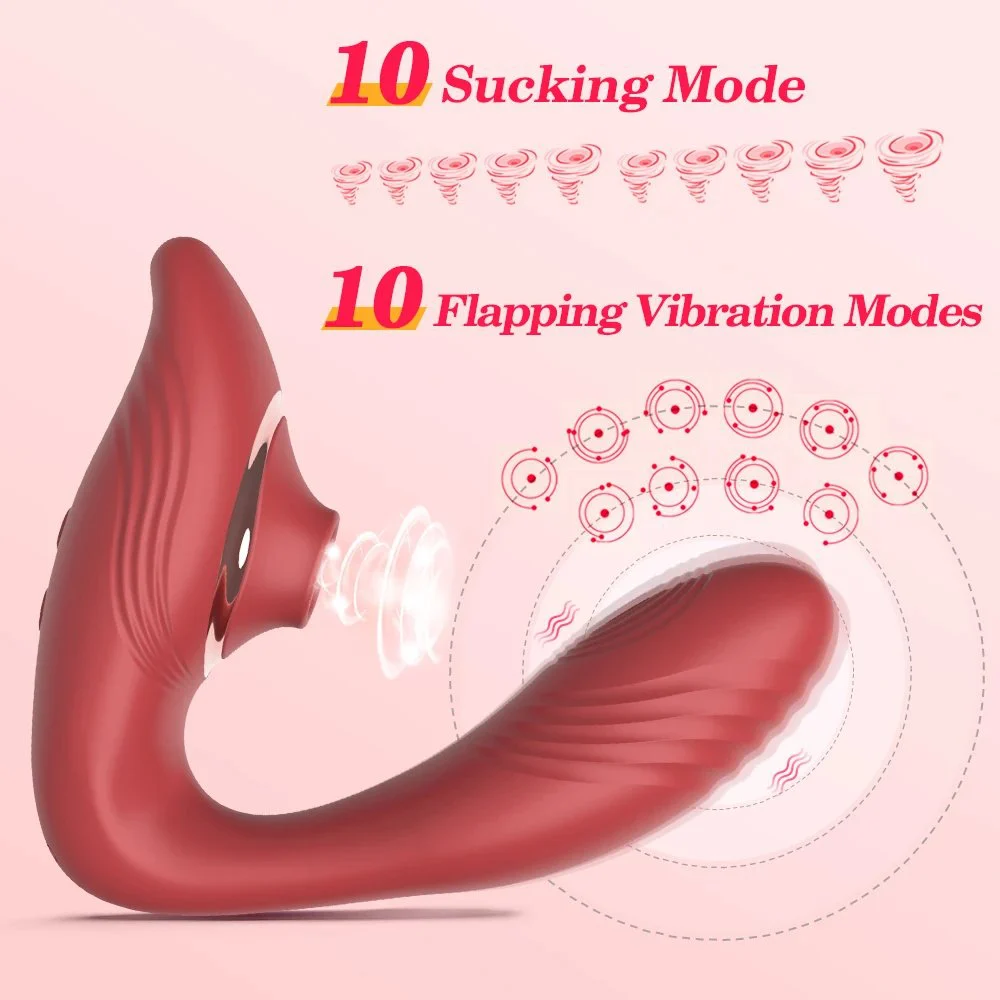 Gelances 20 Modes Sucking Female G-spot Clit Clitoris Sucker Stimulator Dildo Vibrator Sexy Toys for Women