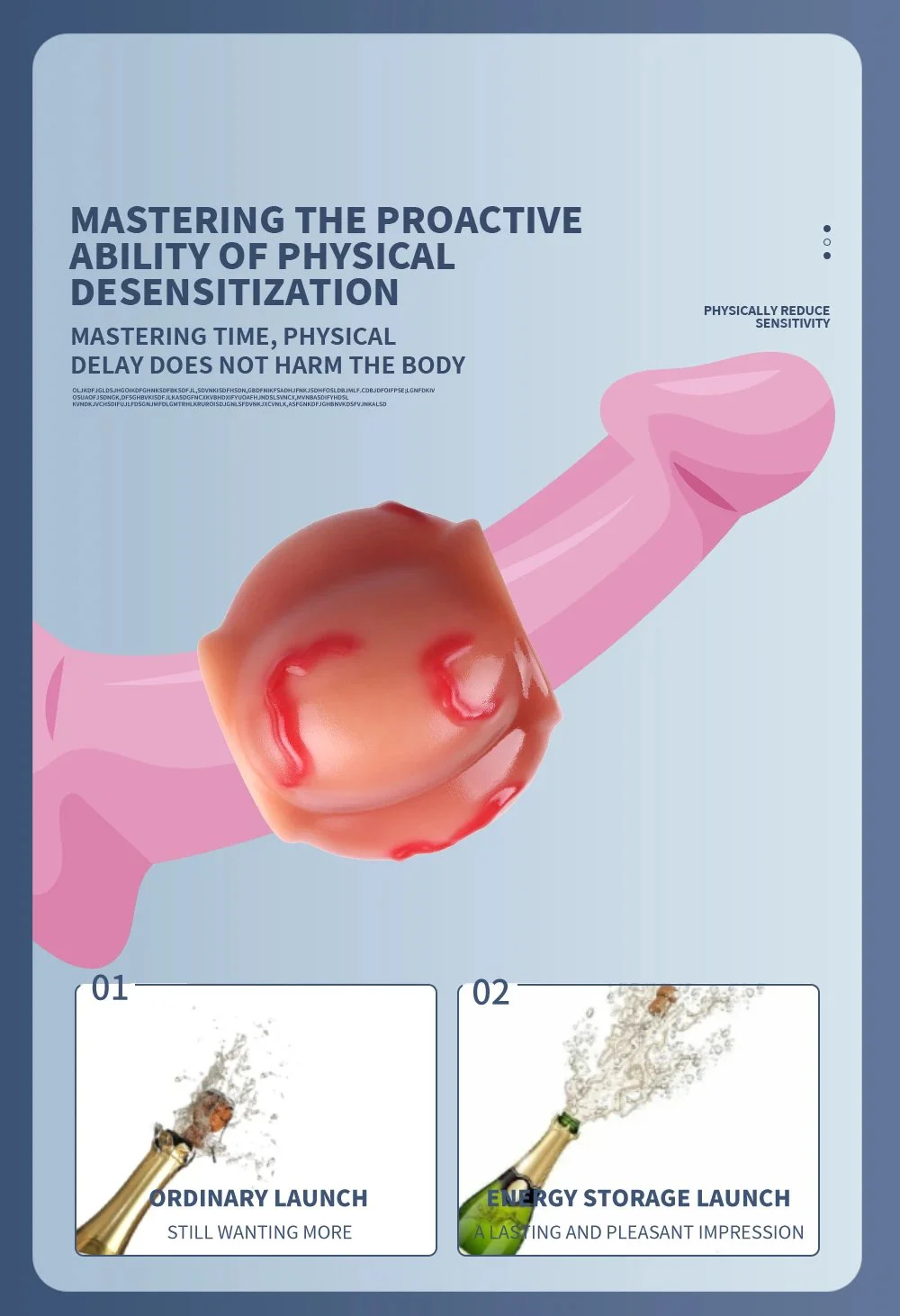 Thick Penis Sleeve Dildo Enlargers, Big Knot Silicone Penis Sleeve Enlargement Dildo Grith Extender Ejaculation Delay for Men
