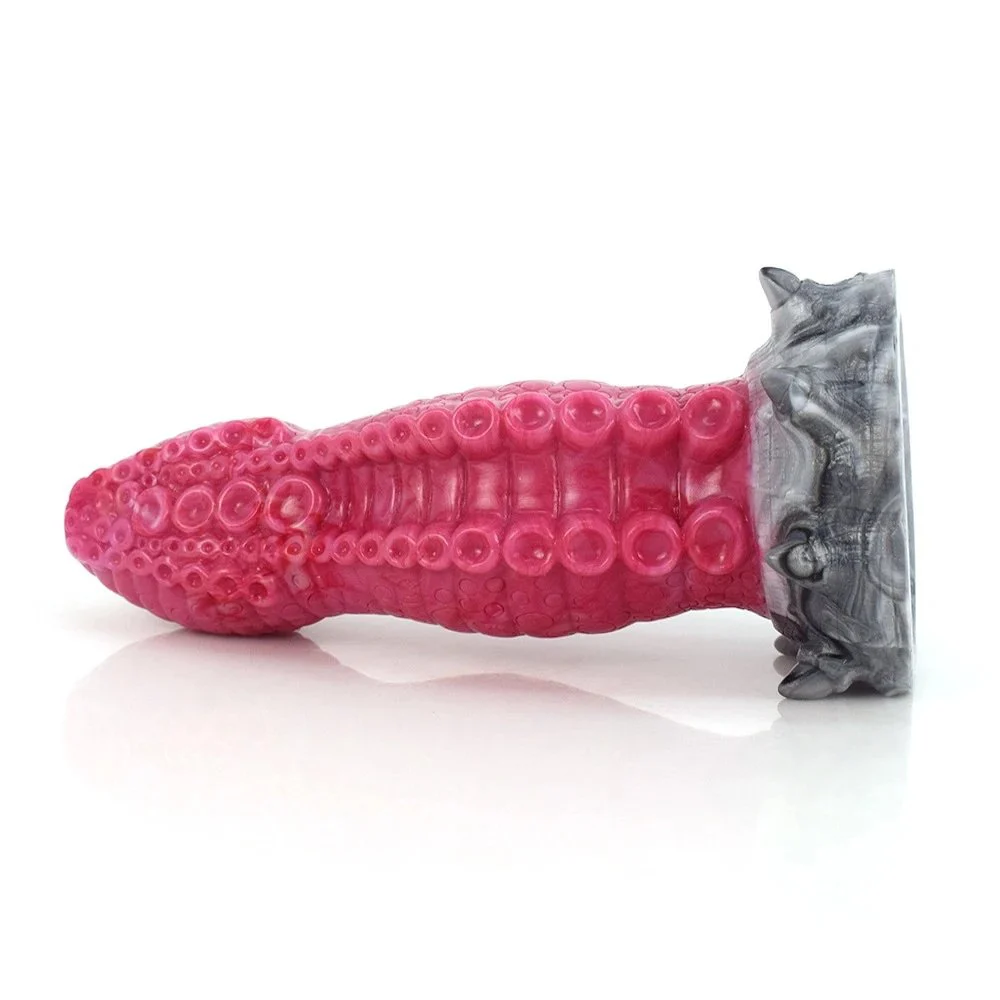 8 Inch Thick Monster Dildo Gory Raw Meat Color Octopus Dildo Fantastic Animal Beast Dildo Kinky for Women