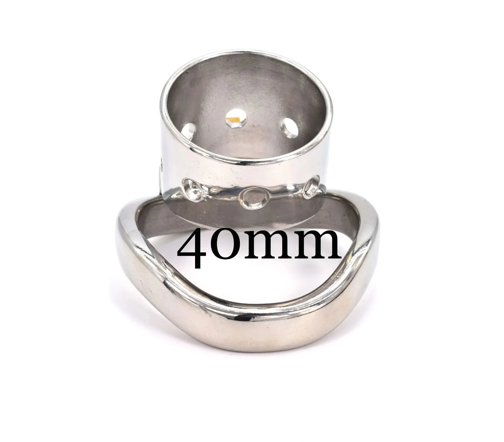 35mm Cage Inner Diameter Stainless Steel Cock Cage Comfortable Sex Tool Cock Cage Male Chastity Devices for Men for Sex