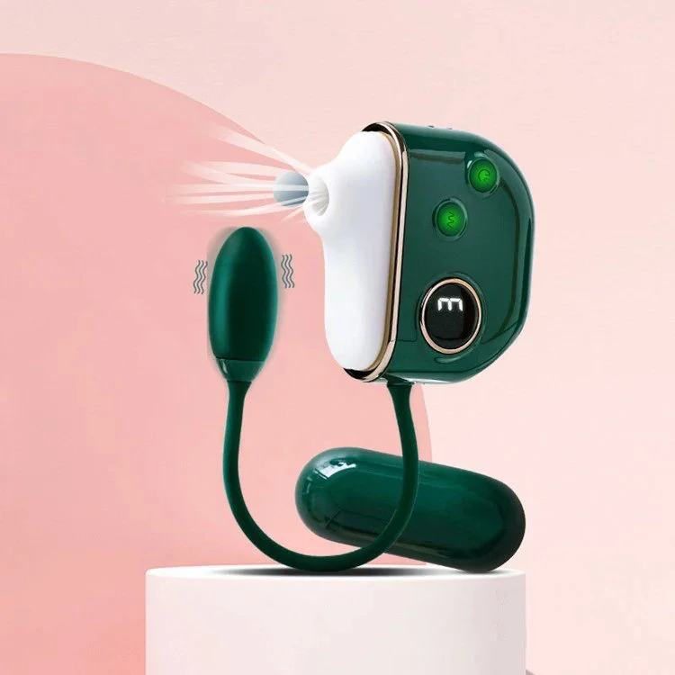 Moon Box Women Sucking Vibrator Clitoris G-sport Stimulation Massager Vibrating Jumping Egg for Female