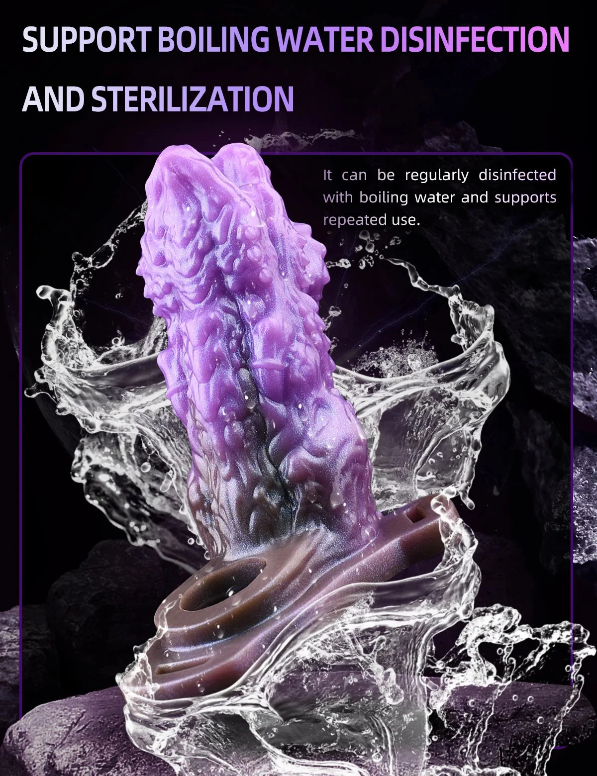 The Opening Design of the Dildo Sleeve Can Be Firmly Fixed on the Penis Effective Enlargement and Extension of the Suitable