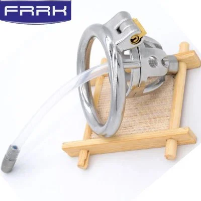 54mm 304 Stainless Steel Chastity Lock Penis Cage with Keyholder Male Chastity Device Chastity Cage