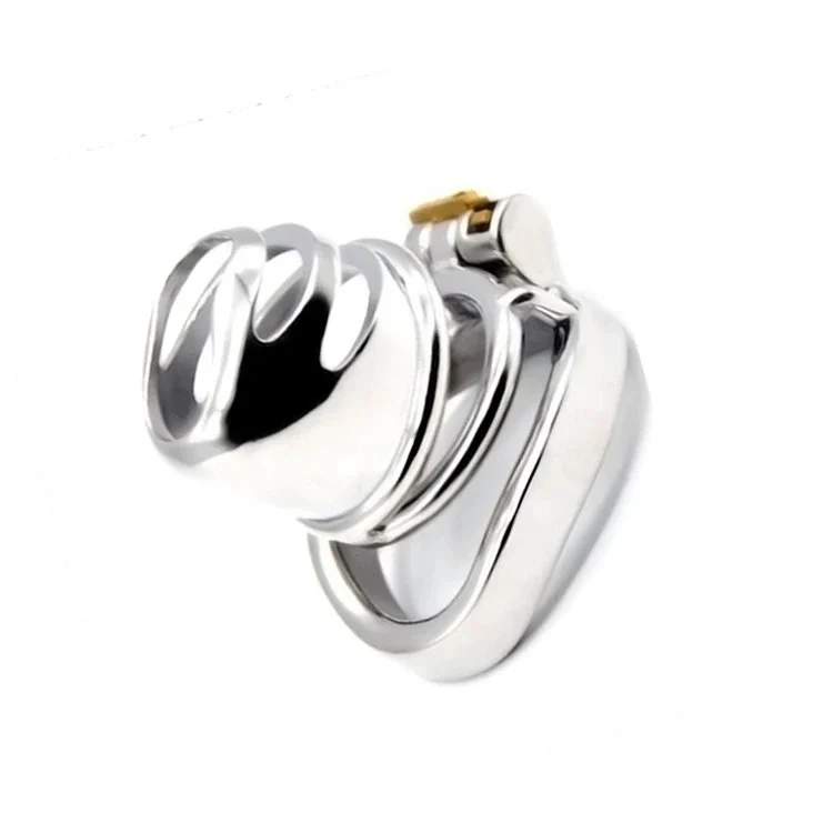 5.4cm Lock Chastity Cage Lock Penis in Cage Male Chastity Device Sex Shop Metal Chastity Cage for Men