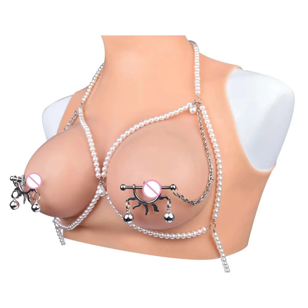 Breast Clips Sex Products Nipple Clamps Sex Toys Breast Bondage With Steel Chain Nipple Clamp Adult Shop