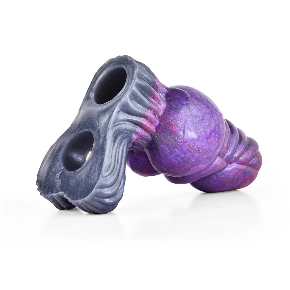 Silicone Enlargement Penis Sleeve Masturbator for Man Reusable Condoms Penis Pump for Adult Cock Rings Sex Toys