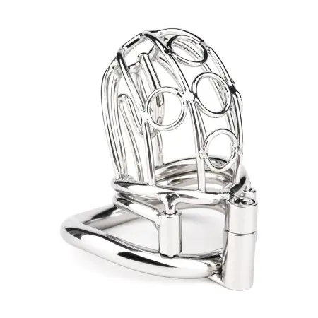 304 Stainless Steel Chastity Device Male Cock Cages Penis Lock Chastity Cock Cage Ring Adult Bondage Sex Toy for Men