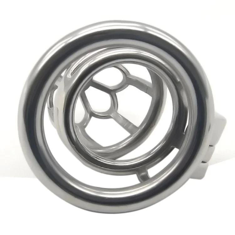Stainless Steel Chastity Devices Cock Cage Penis Lock Cage for Men