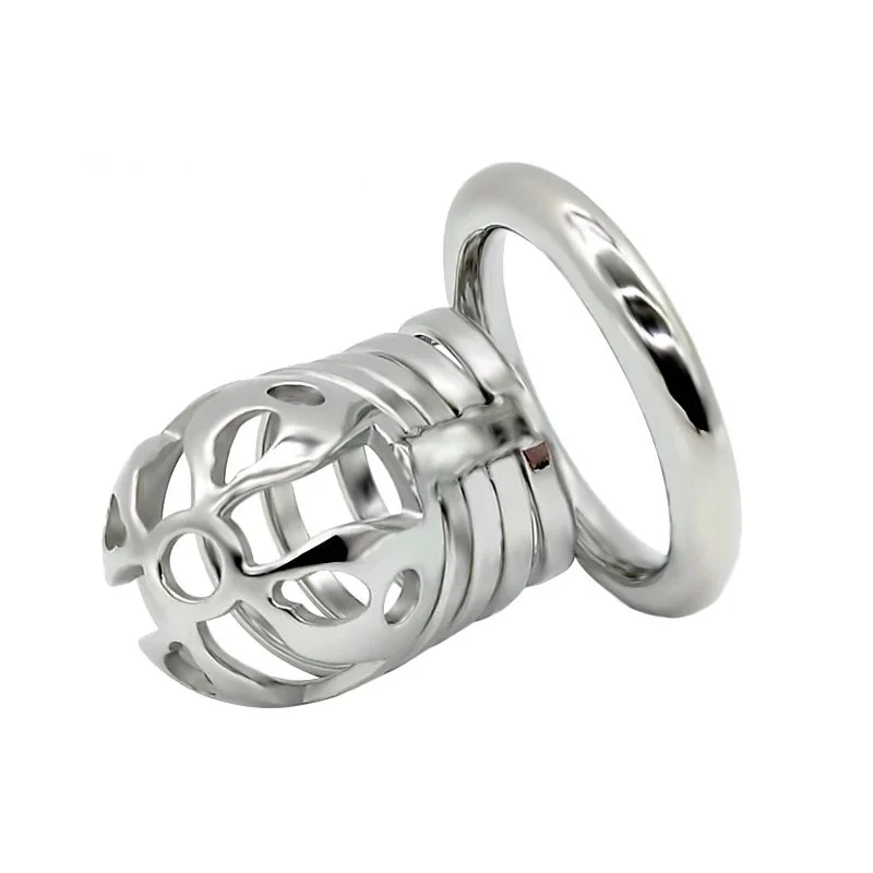 172g 304 Stainless Long Long Breathable Cock Cages Male Penis Bird Bondage Cage for Man
