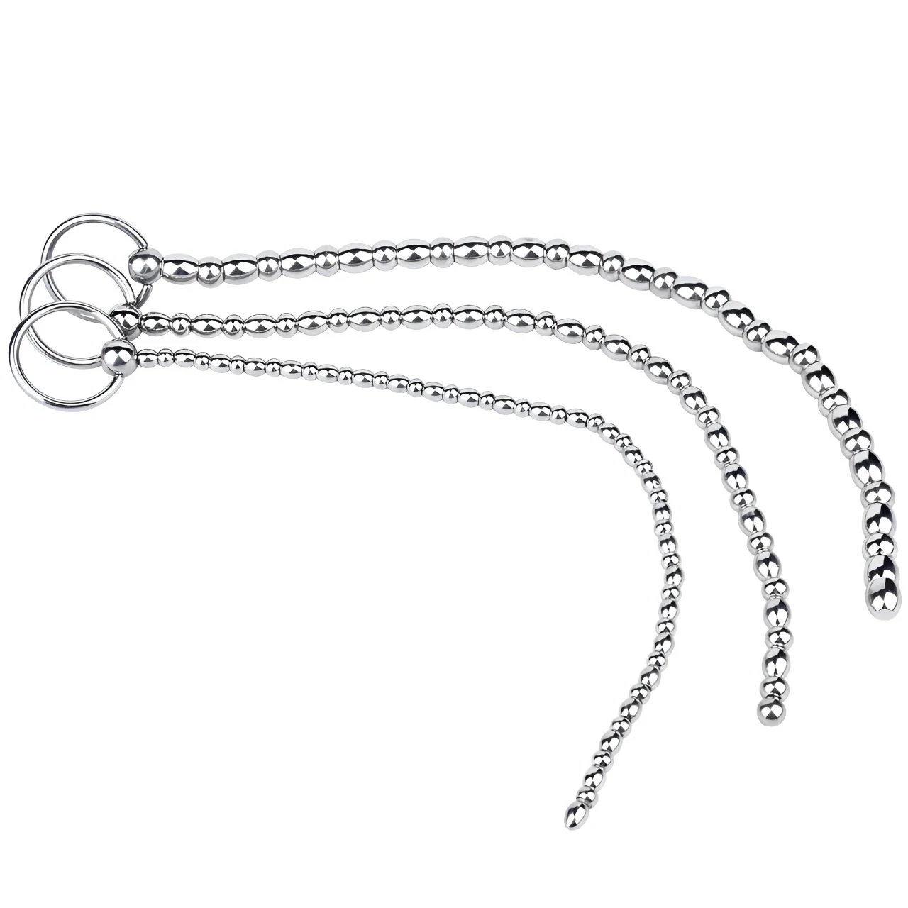 304 Stainless Steel Beads Anal Plug G Spot Butt Adult Masturbation Sex Toys Anal Beads for Couple Sex Game Etrotic Product