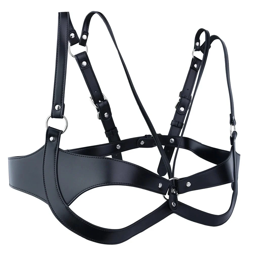Breast Cage Bondage Bra,Spiked Leather Thong Panties,spiked Bondage Beat,Mask Bondage Sets Adult Sex Toys