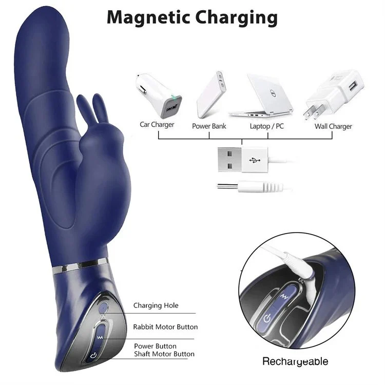 Powerful 7 Vibration Modes Clitoral Stimulation Bunny Vibrators G Spot Rabbit Vibrator Sex Toy for Women