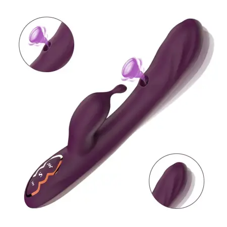 Powerful Vibrators Women Handheld Sex Toy 7 Speeds Mode G-spot Realistic Rabbit Vibrator
