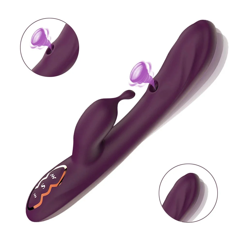 Powerful Vibrators Women Handheld Sex Toy 7 Speeds Mode G-spot Realistic Rabbit Vibrator