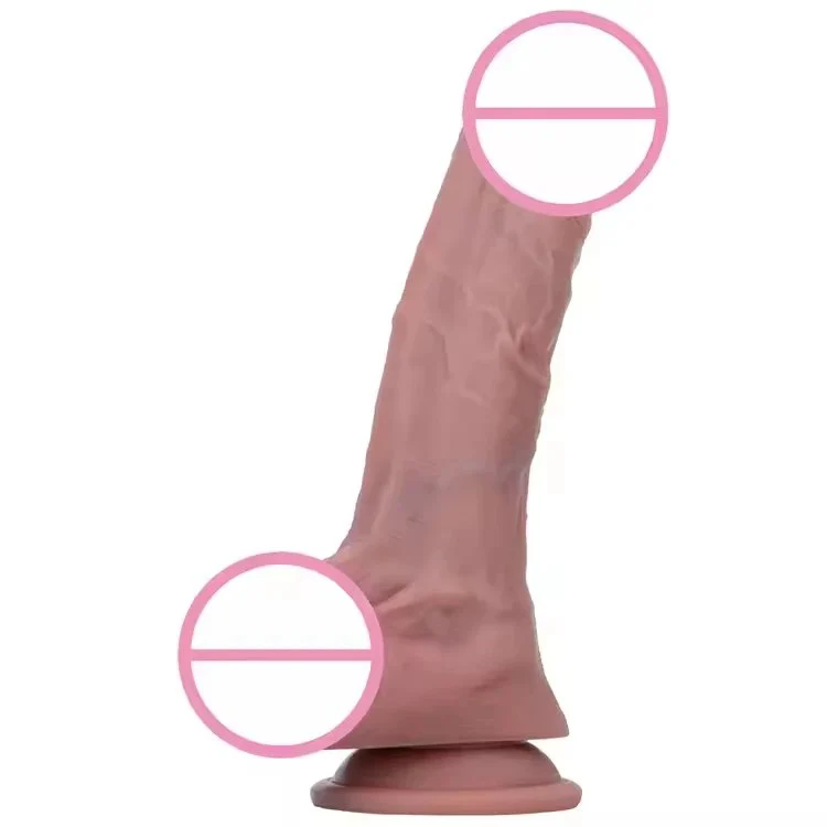 Eco-Friendly 100% Waterproof Artificial Sexy Safe Material Moderate Hardness Silicone Dildo Unisex Big Man Size
