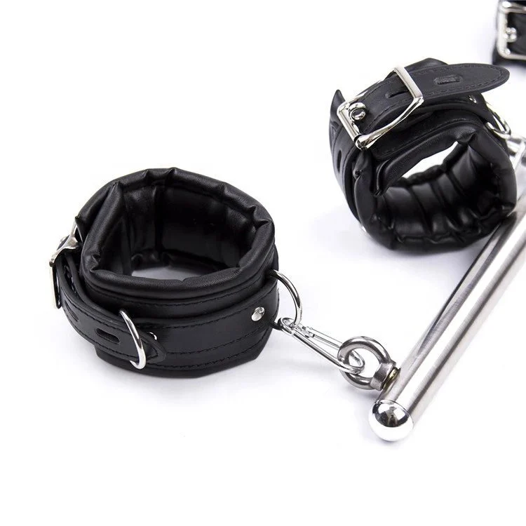 Detachable Bondage Set for Couples Spreader Bar Sex Toys Restraints With Handcuffs Foot Wrist Cuffs