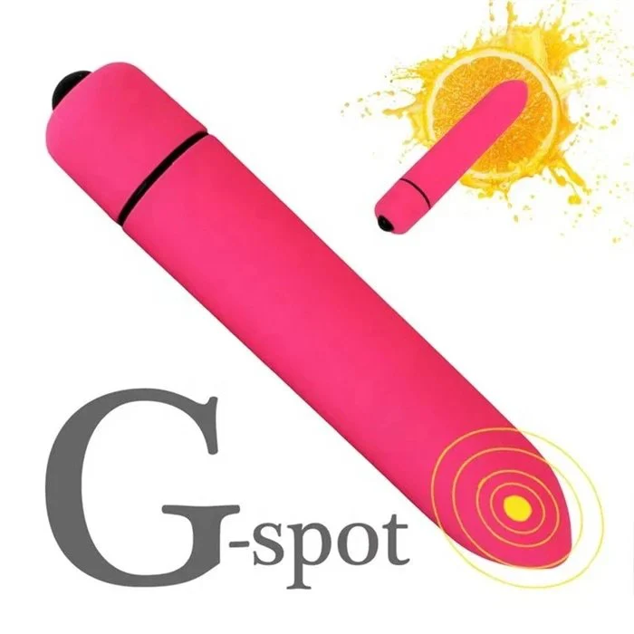 Portable Mini Bullet Vibrator for Adults USB-Powered Dildo and G-Spot Vaginal Vibrator Rose Sex Toys for Women