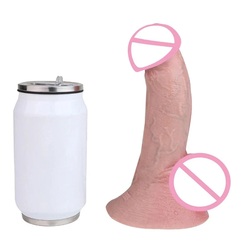 7.75 Inch Ultra Dildo With Squirting Function Ejaculating Adult Penis Sex Toys for Men Women Silicone Anal Butt Plug