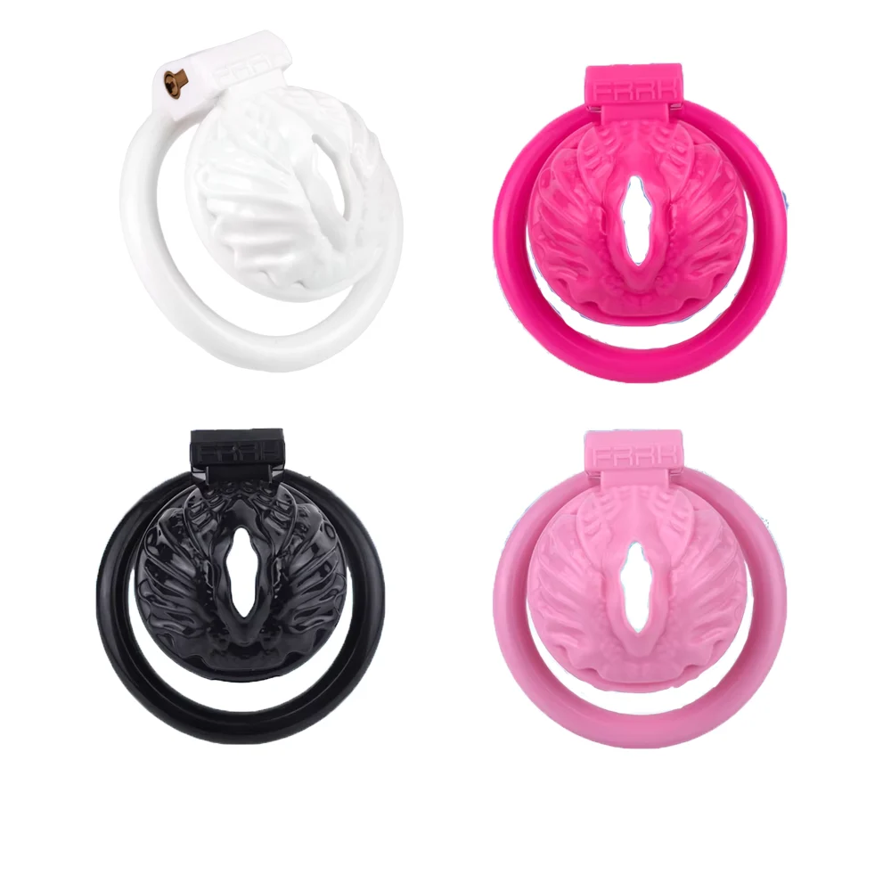 Colorful Male Chastity Cage Mermaid Tree Look for Chastity Clitoris Sex Toy for Man Penis Hiding Resin Cock Lock Shop