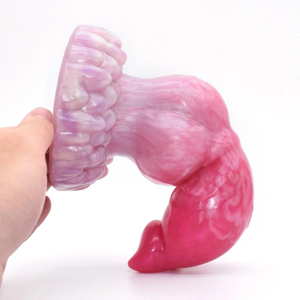 Pink Soft Color Sex Toys High Quality Women Sex Toy With Artificia Silicone Monster Dildo Animal Dildo for Women