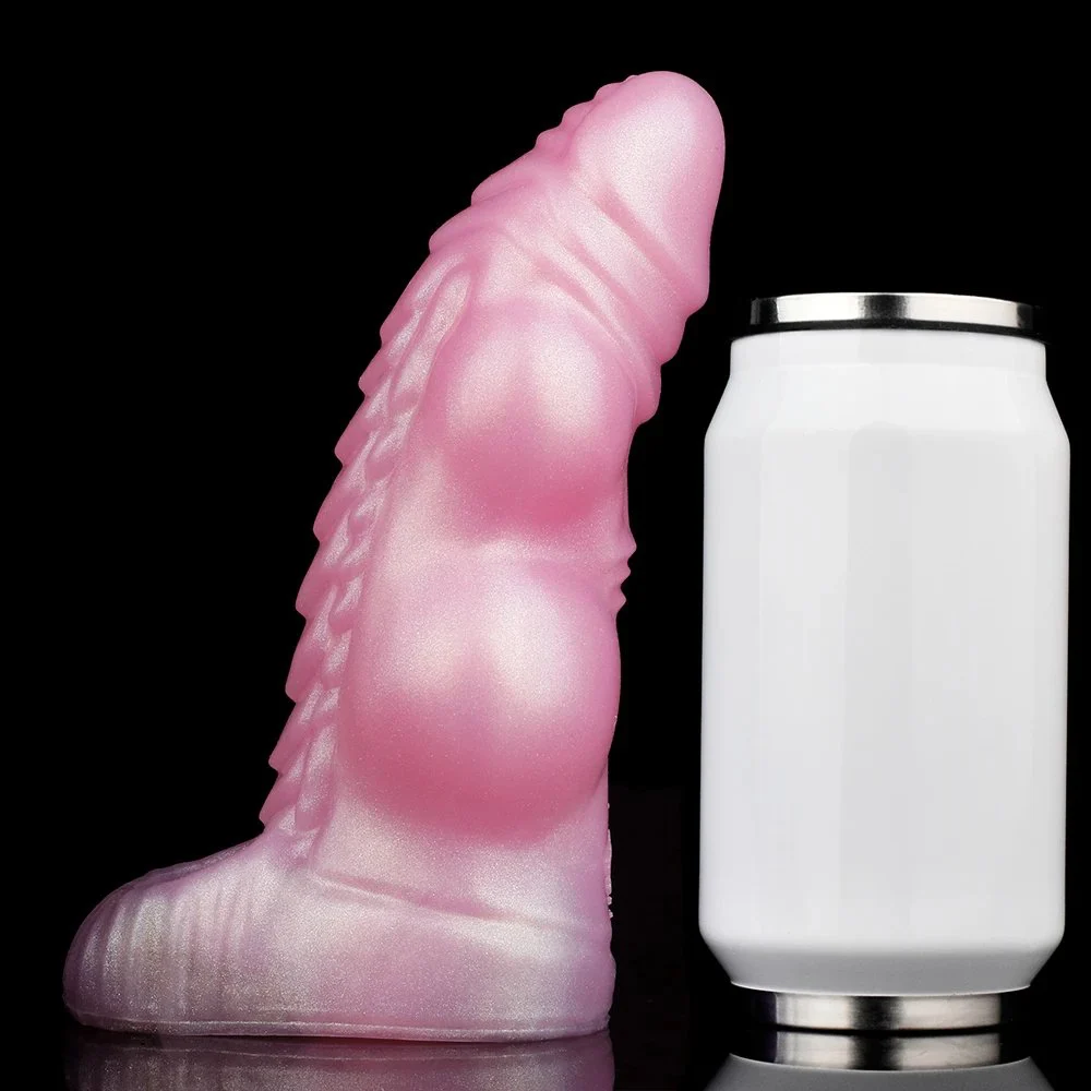 Soft Silicone Penis Enlargement Fantasy Polarized JiuLing Series Sex Products Penis Closed-End Sleeve Condoms