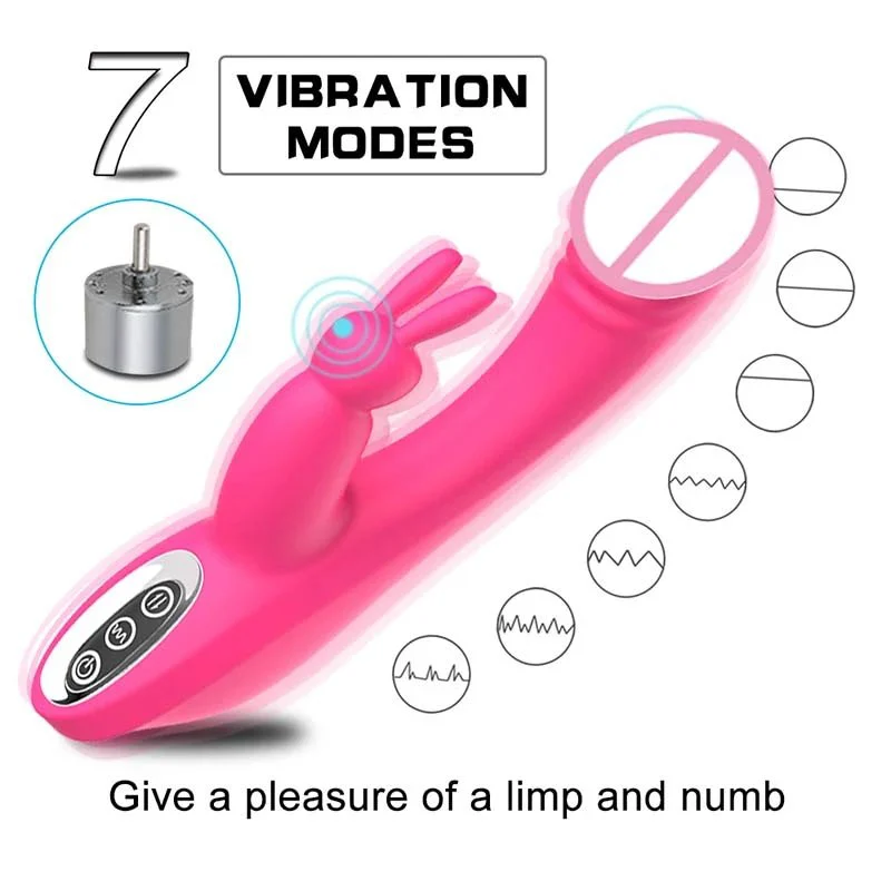 Massage Rotating Realistic Dildos Wave Rabbit Lily Vibrator Lesbian Rabbit Vibration Sensor