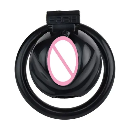 1.3 Inch Cock Cage with 4 Size Penis Rings Male Chastity Device Adult Products Sex Toys Delay Ejaculation Adjustable Penis Ring