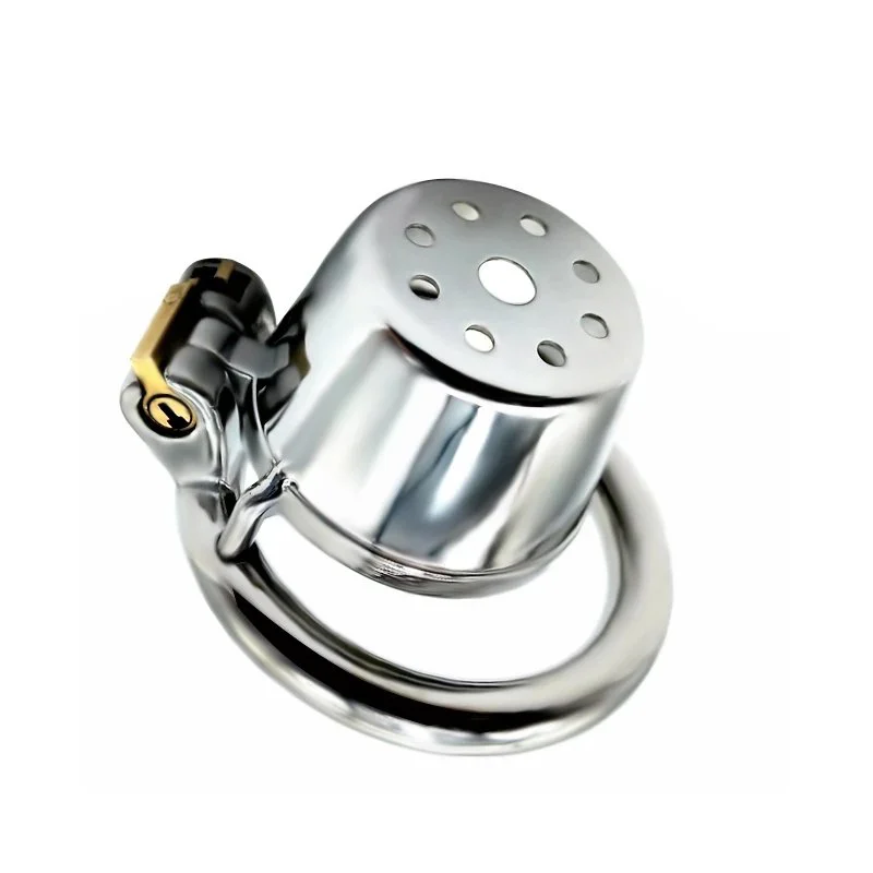 80 Small Cage Anti Pull Out Chastity Steel Cage Cock Cage Lock Penis for Men