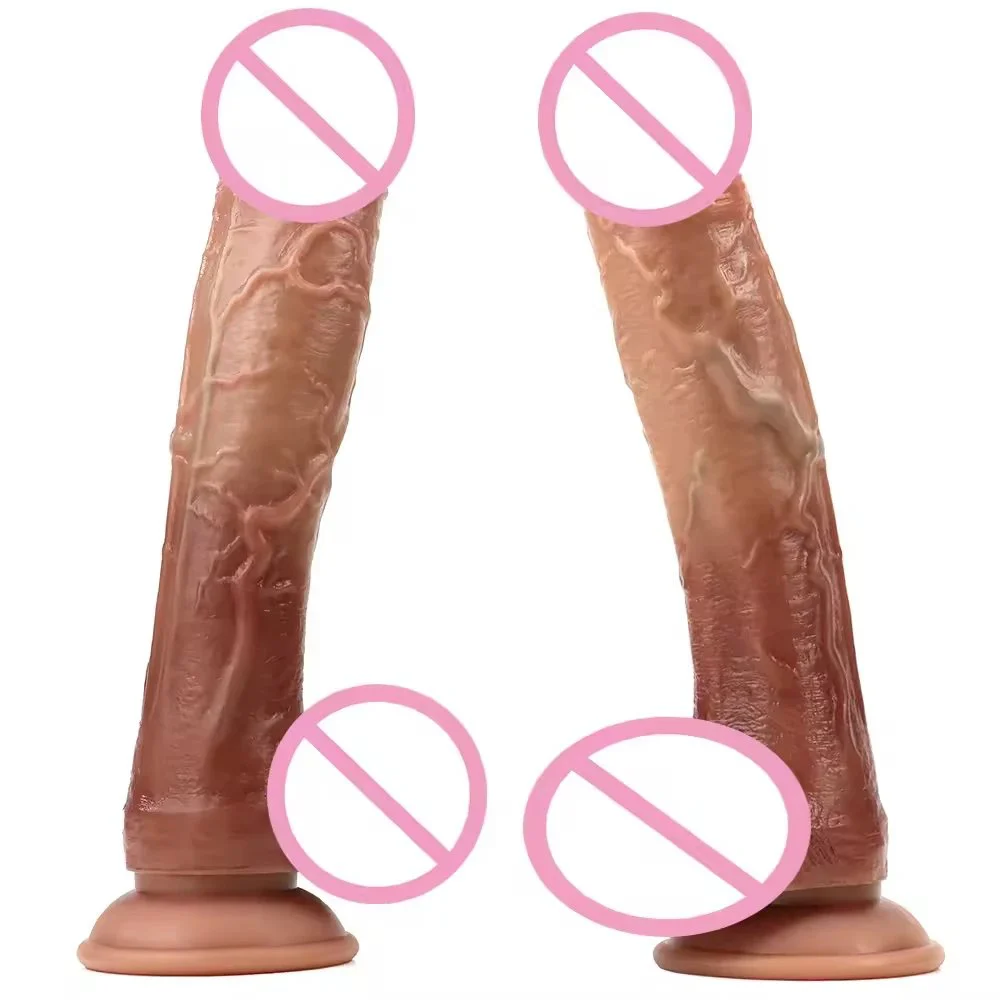 Female Masturbator Dildo Anal Sex Toy Sex Real Touch Feeling with Suction Cup Dildos Enjoying