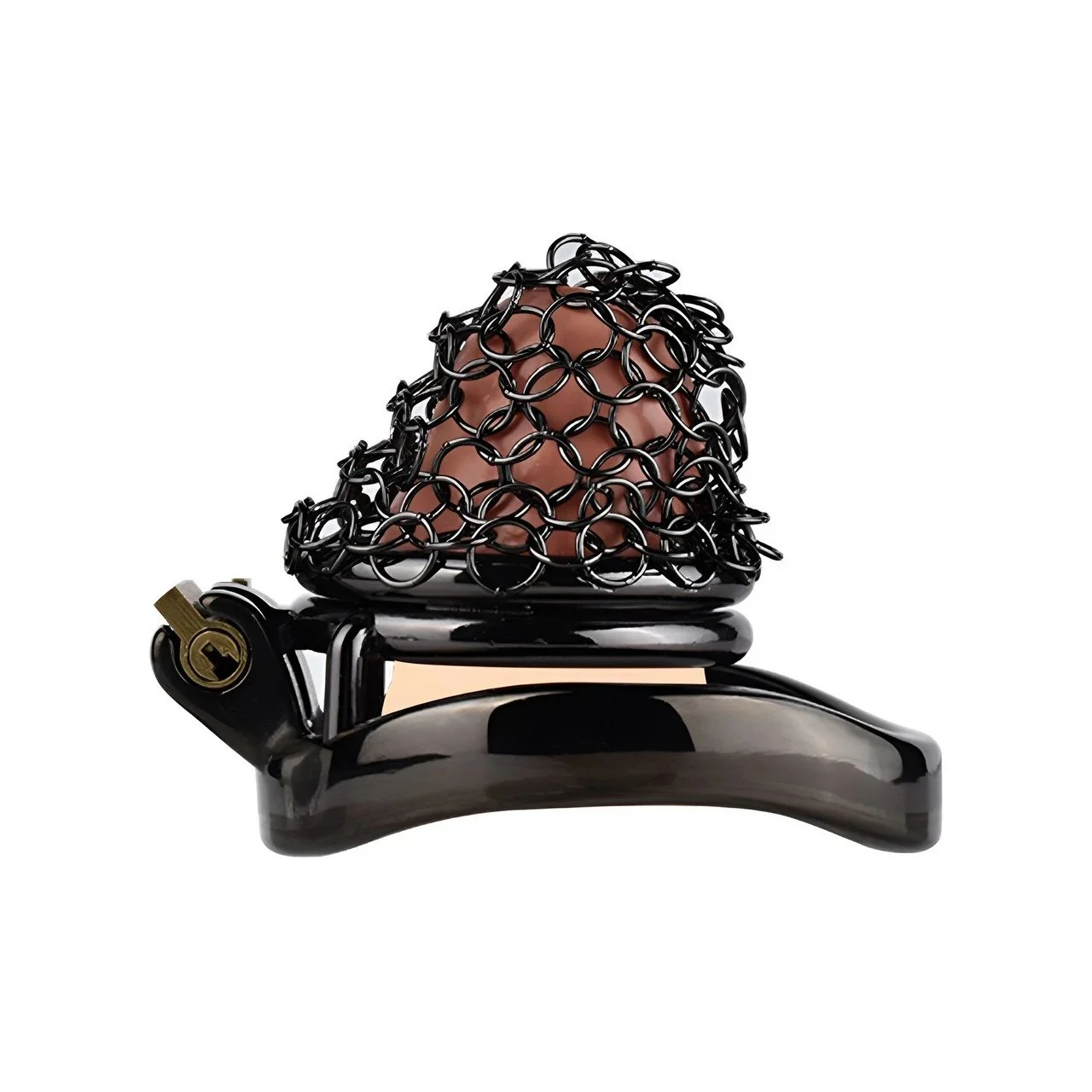 304 Stainless Steel Male Chastity Lock SM Etrotic Cock Cages Metal Chastity Net Device Penis Lock for Man