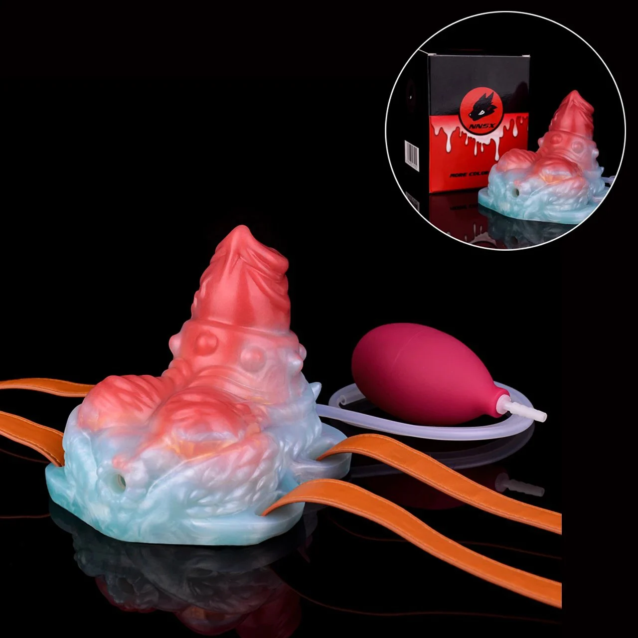 Grinder with Syringe Bladder for 18+ Adult Spray Function Sexual Lubrication Non-stop Orgasm