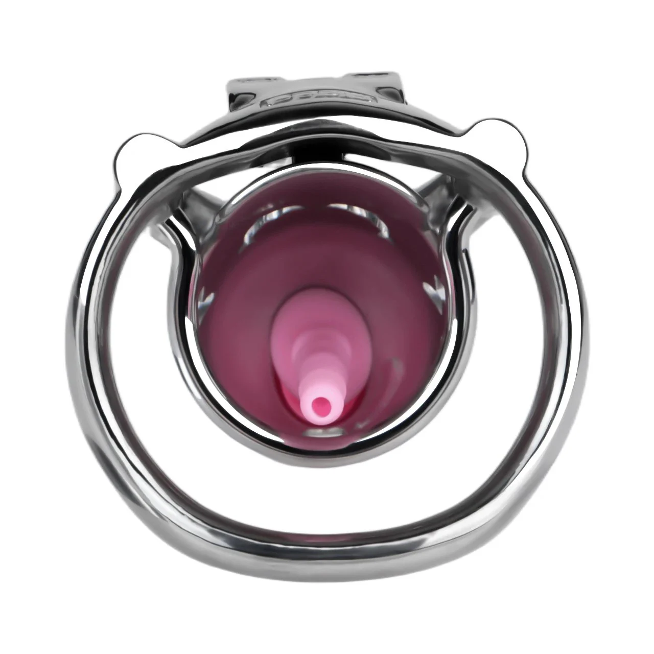 Catheter + Anti-Detachment Ring Male Chastity Erotic Toys Stainless Steel Metal Penis Chastity Cage Easy to Carry Penis Lock