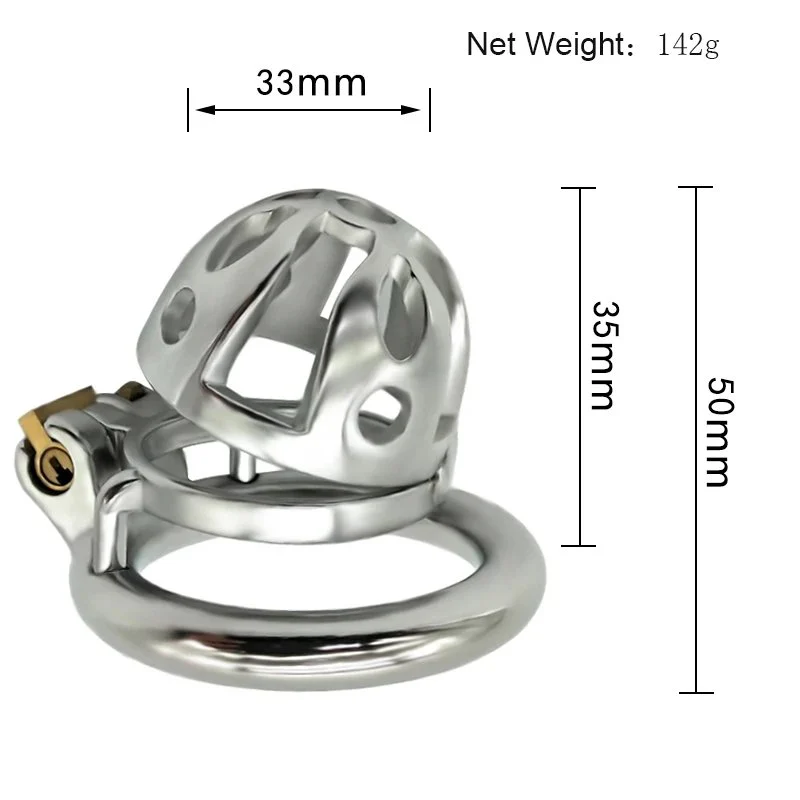 America Bird Lock Penis Small Sissy Chastity Cage for Male