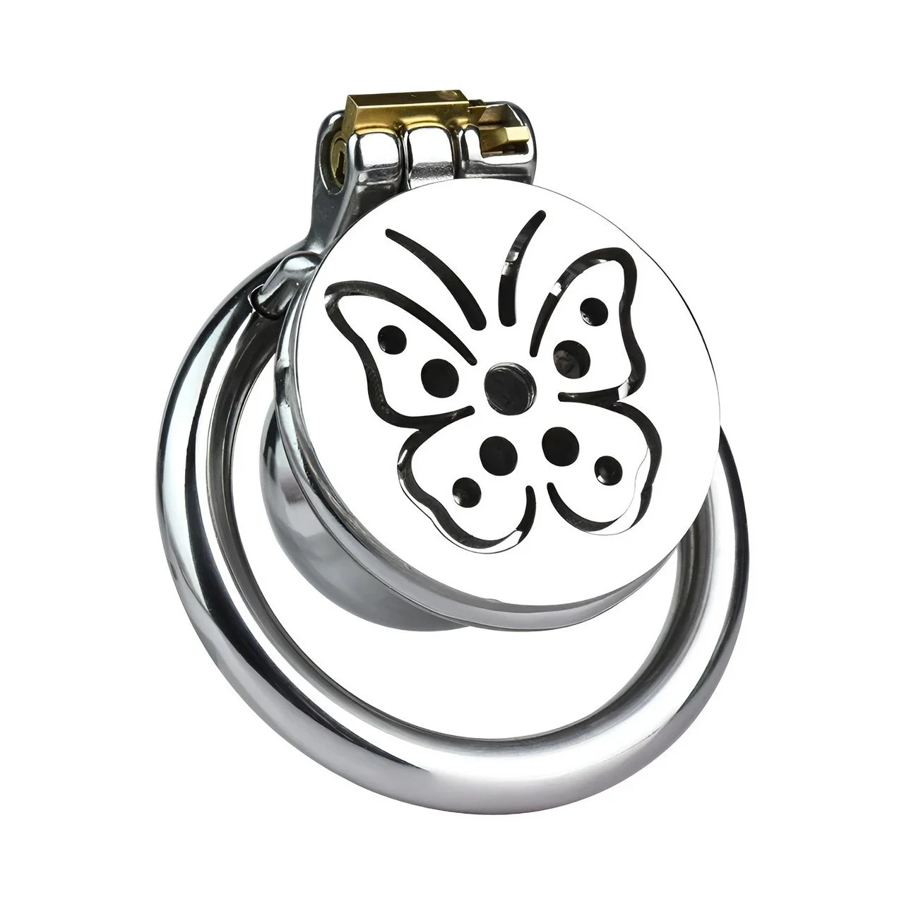 Butterfly Inverted Sissy Cage Sissy Inverted Chastity Cage Negative Cock Cage Chastity Toys Metal Male Chastity Device