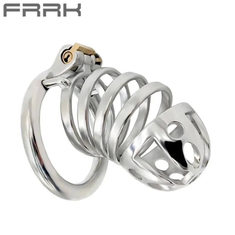 172g 304 Stainless Long Long Breathable Cock Cages Male Penis Bird Bondage Cage for Man