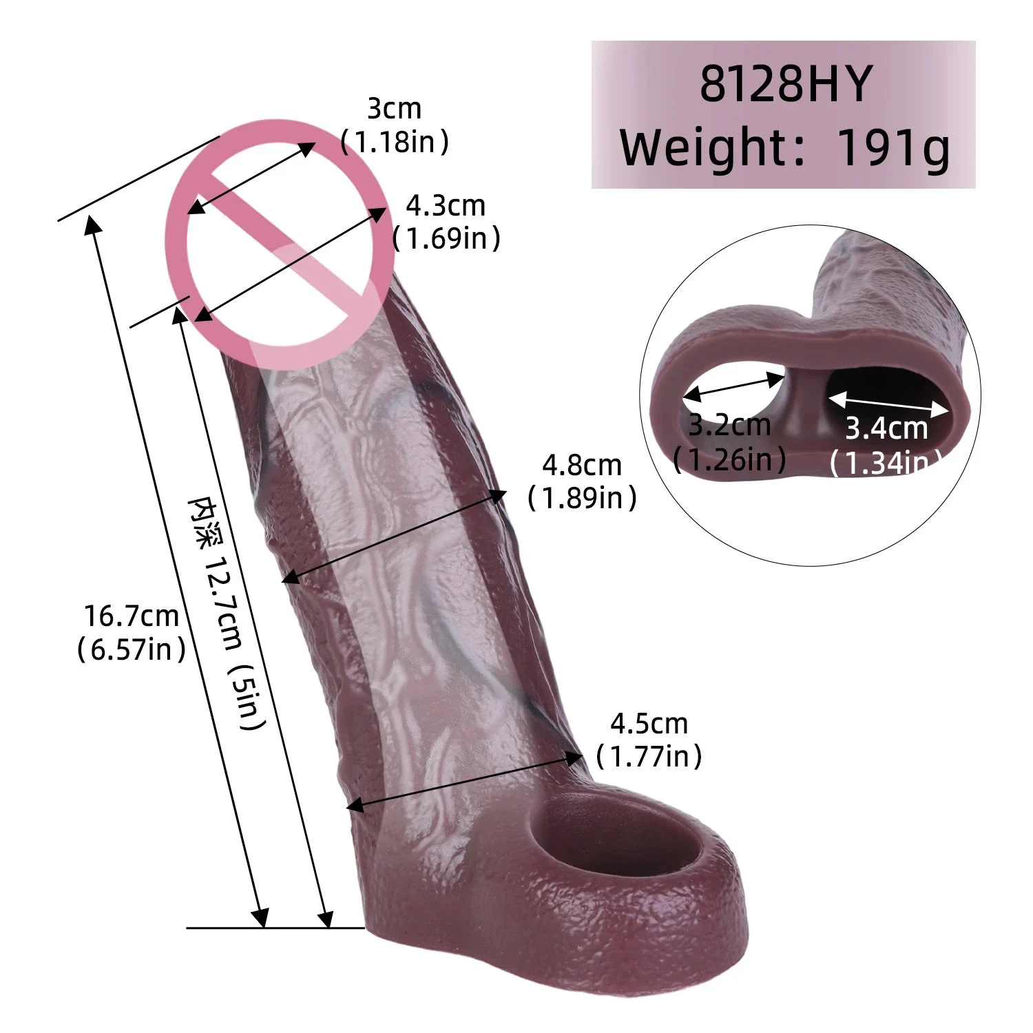 Uncut Soft Realistic Penis Sleeve Silicone Dick Enlargement Extender Delay Ejaculation G Spot Stimulator Male Men Sex Toys