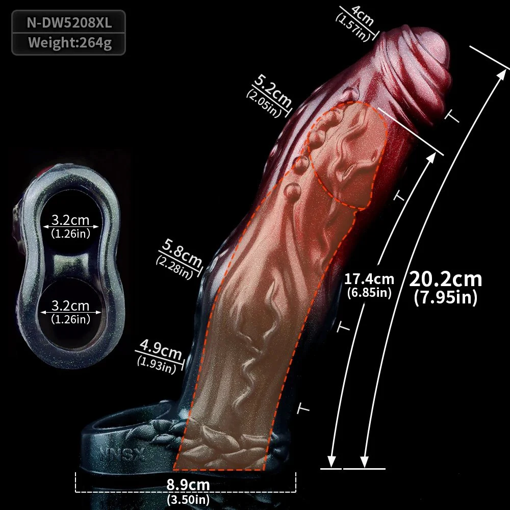 unicorn Pattern Soft Male Enlargement Penis Condom Experience a Realistic Feeling Wrapped in a Strong Sense of the Toy