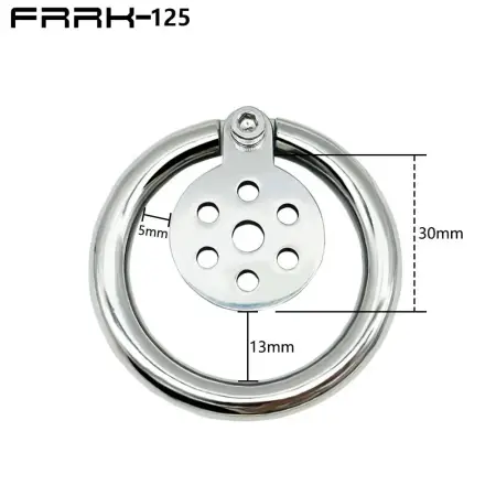 Catheter Stainless Steel Bird Cage Lock Bottle Cap Lock Chastity Lock Adult Sex Toys