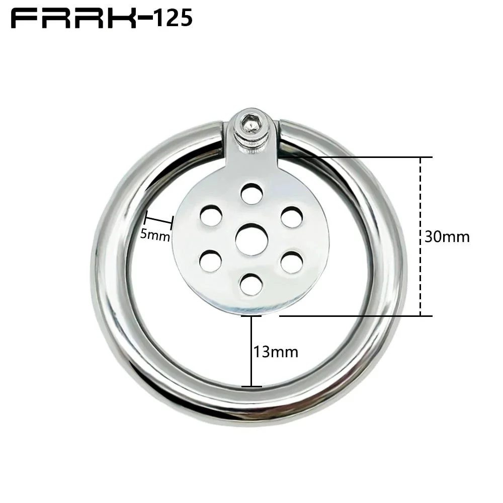 Catheter Stainless Steel Bird Cage Lock Bottle Cap Lock Chastity Lock Adult Sex Toys