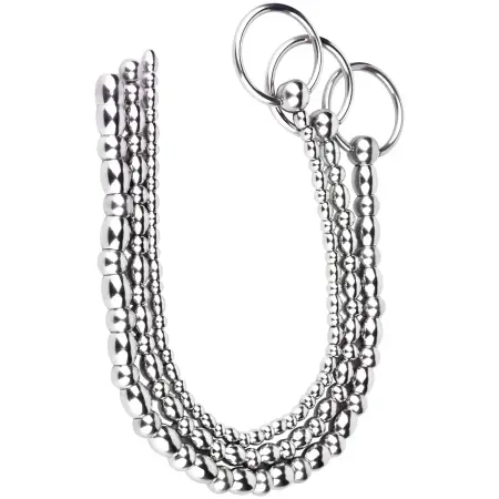 304 Stainless Steel Beads Anal Plug G Spot Butt Adult Masturbation Sex Toys Anal Beads for Couple Sex Game Etrotic Product