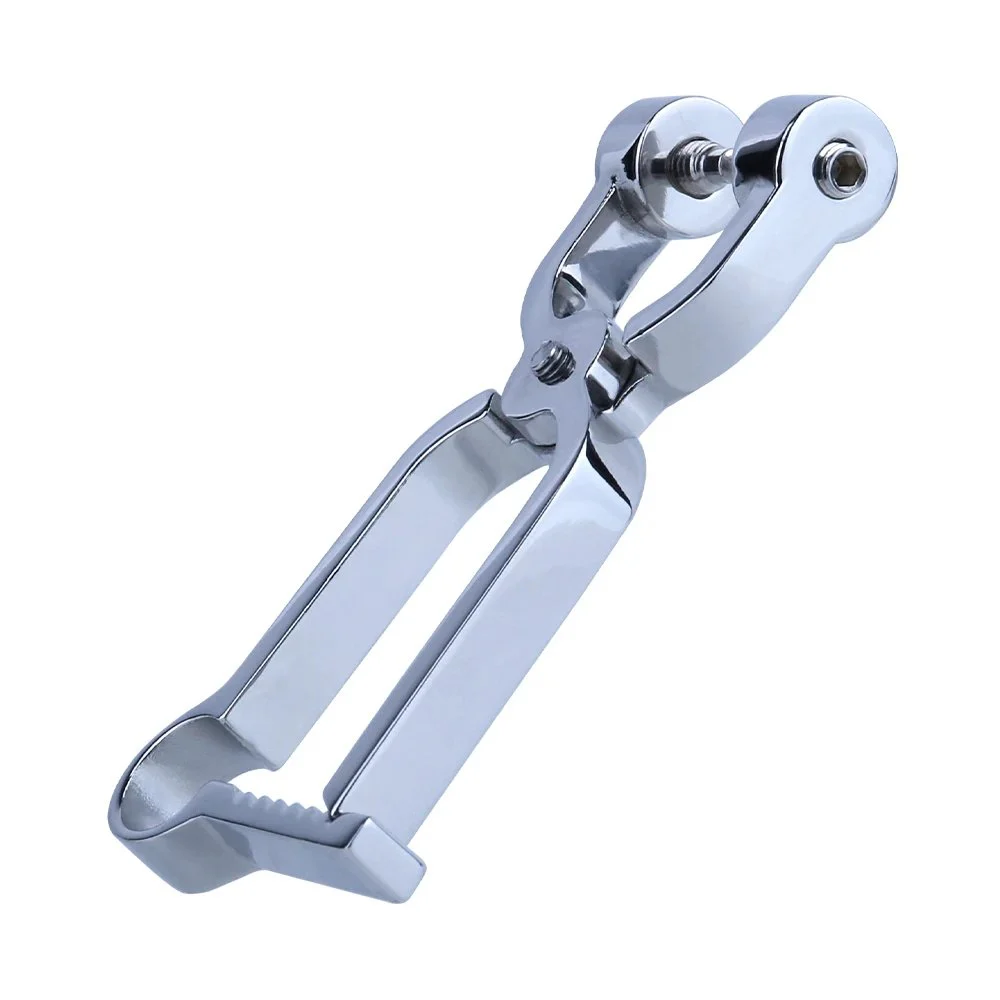 Handheld Stainless Steel Nipple Clamp Nipples Stimulator Sexy Tools Teat Bondage for Women Couple Intimate Game Toys