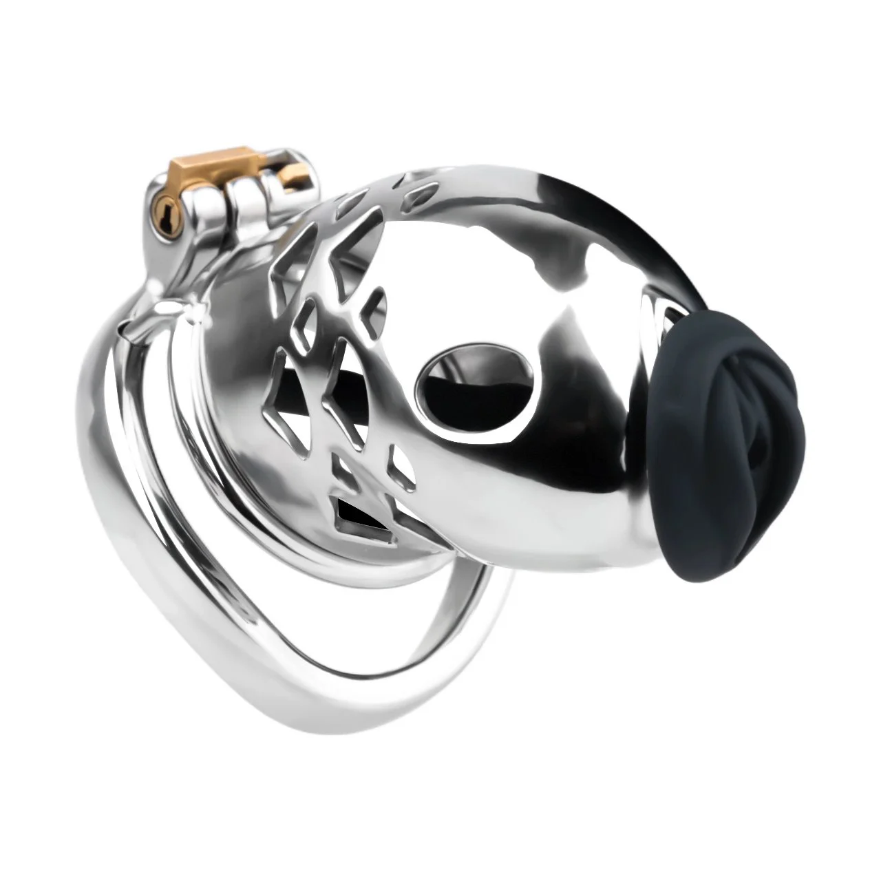 304 Stainless Steel Male Chastity Cage Devices with Silicone Catheter Adult Slave Games Advanced Player Sex Toy Men Couple BDSM