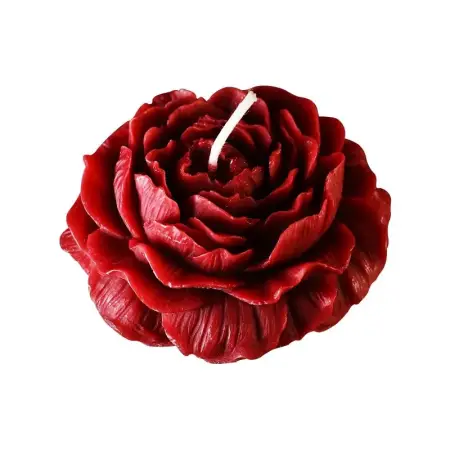 Handmade 42℃ Low-Temperature Sensual Massage Candles Peony & Rose Flower Design for Couples Play Premium Sex Toy