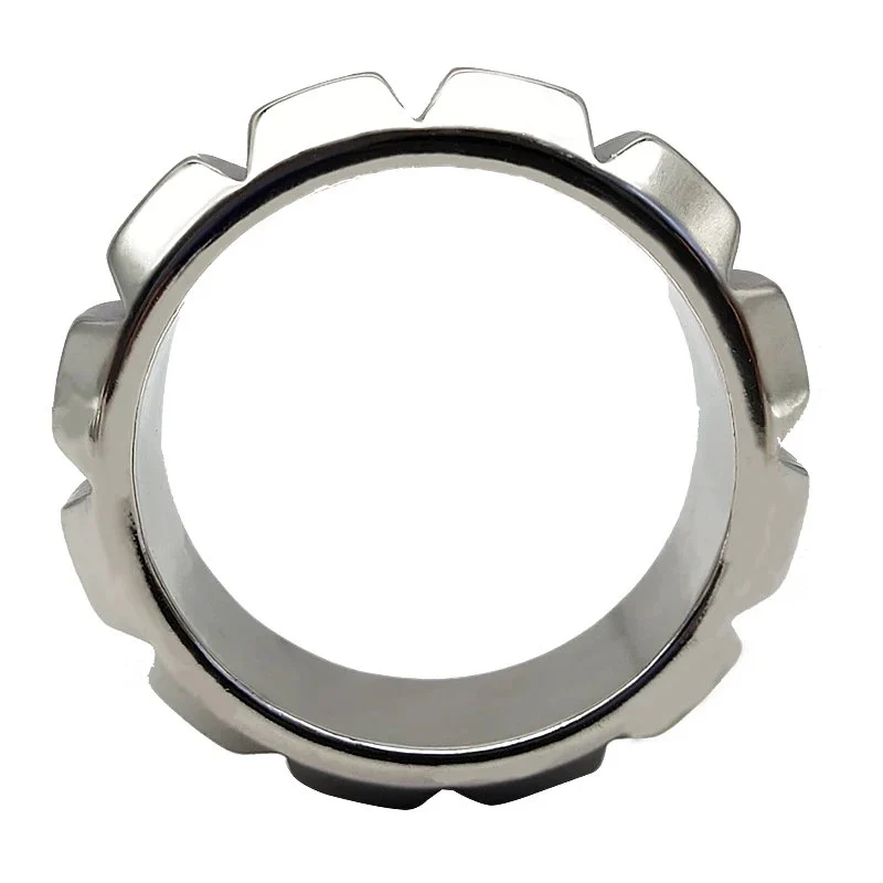 304 Stainless Steel Penis Ring Cock Cages Sex Toy for Big Cock Man Metal Lock Penis Cock Cages for Male