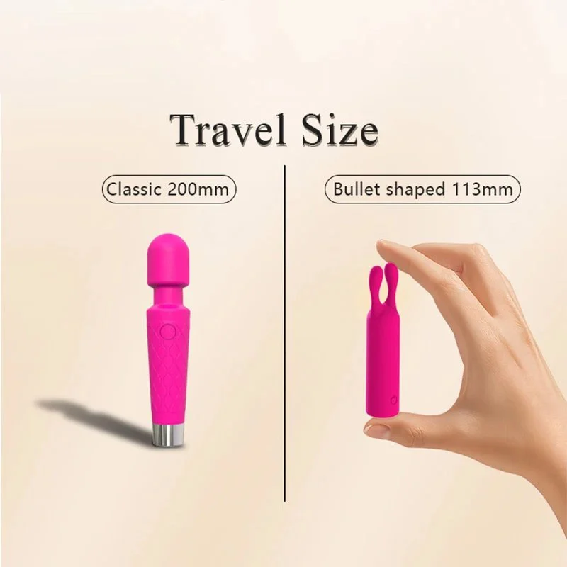 Rechargeable Sexual Pleasure Tools Personal Massager Clitoral G Spot Stimulation APP Control Rabbit Bullet Vibrator for Women